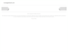 Tablet Screenshot of norwegianbank.com